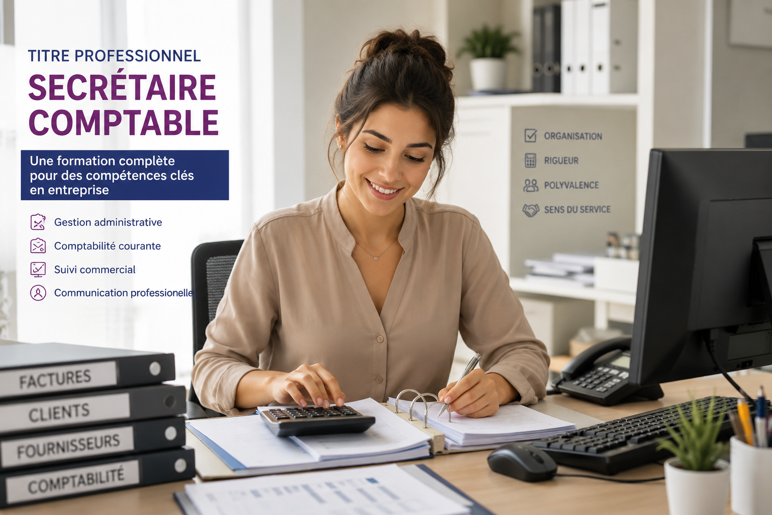 Titre professionnel Secrétaire Comptable